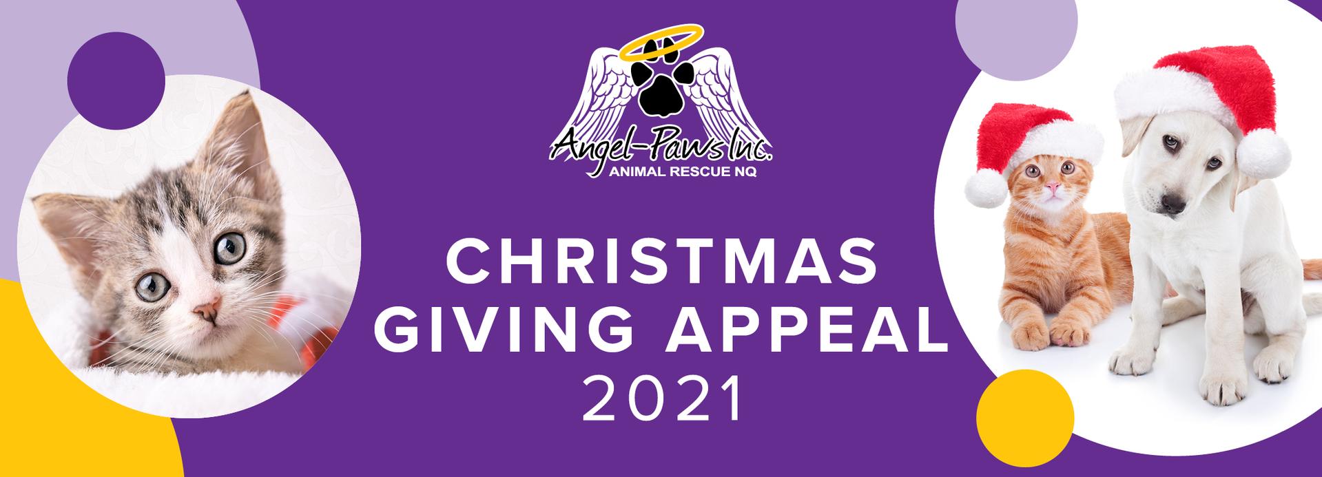 Angel-Paws Christmas Giving Appeal 2021